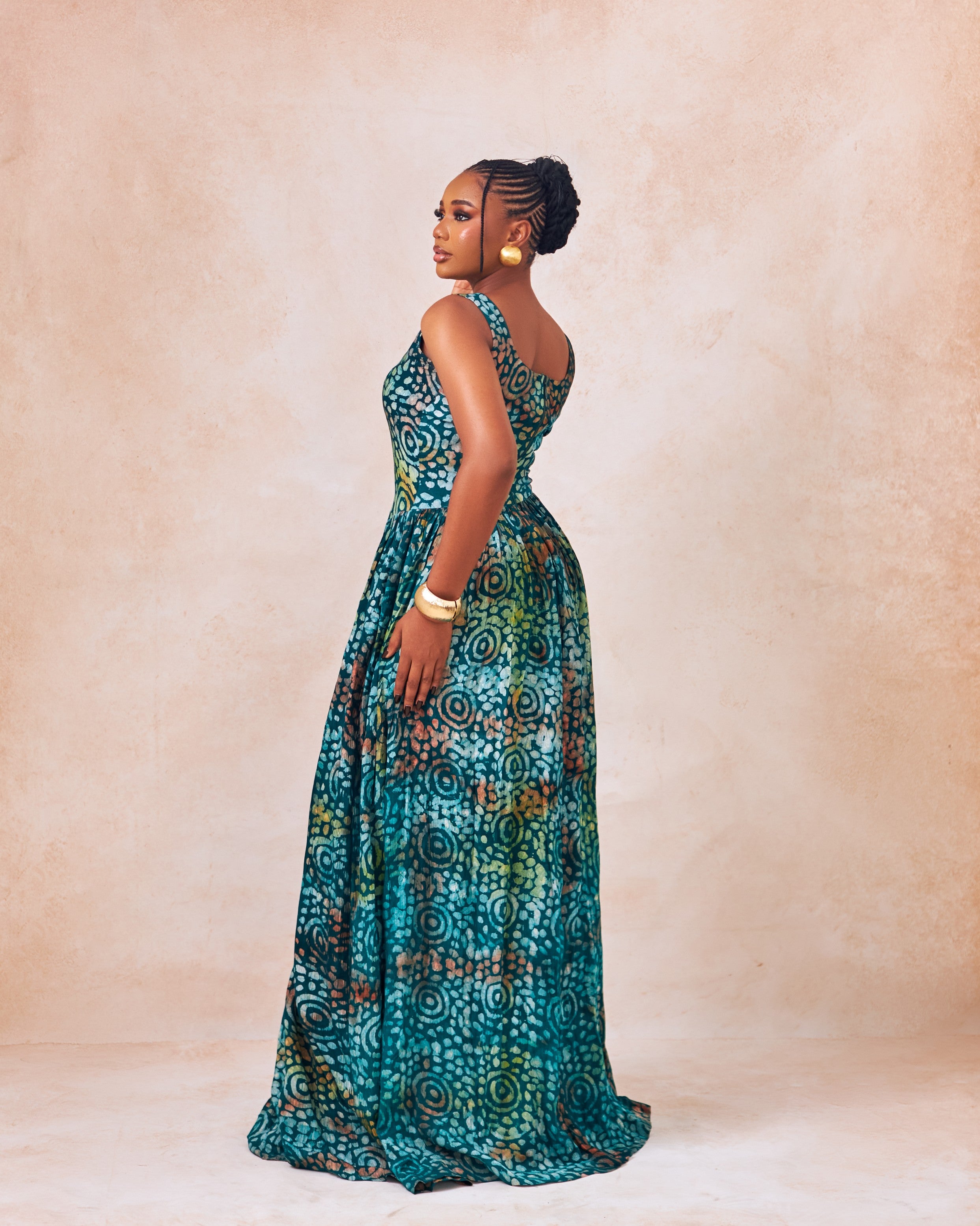 NALA ADIRE DRESS