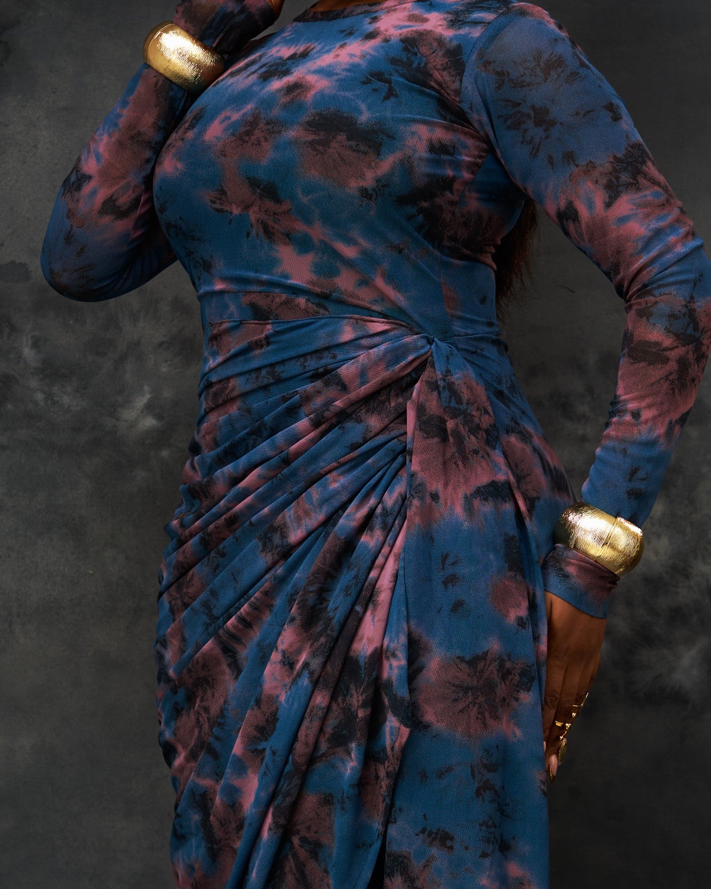 Nma Dress in mesh by CONCU BY CM — contemporary Nigerian fashion Lagos, sizes 8–22