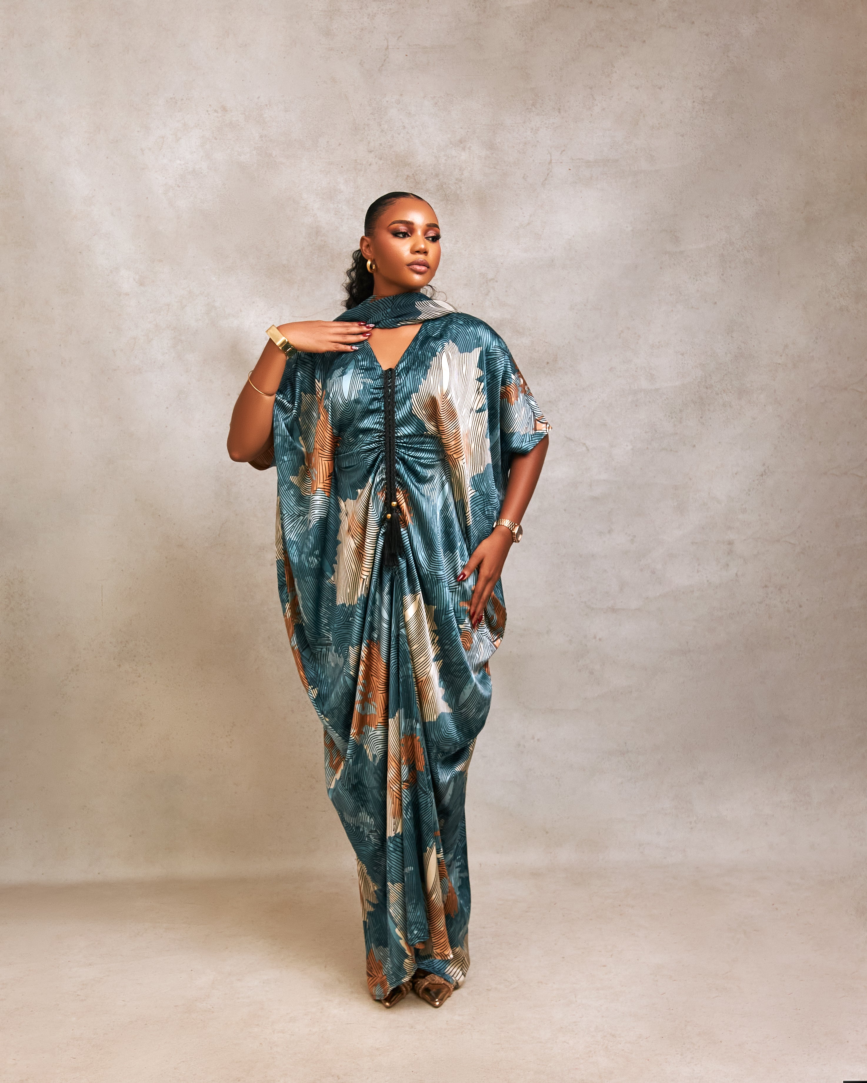 CHELSEA SILK BOUBOU