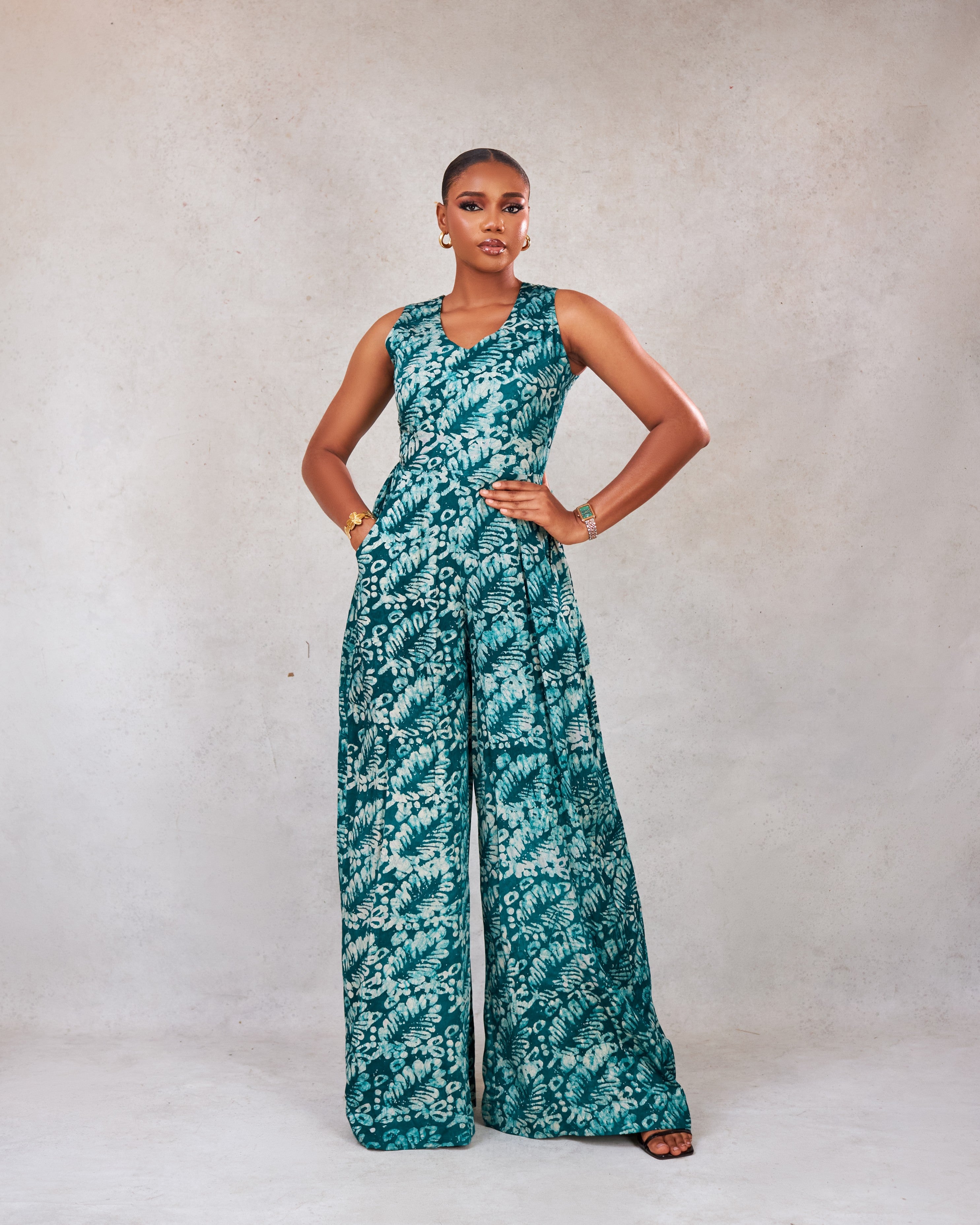 Ena JumpSuit (Adire)