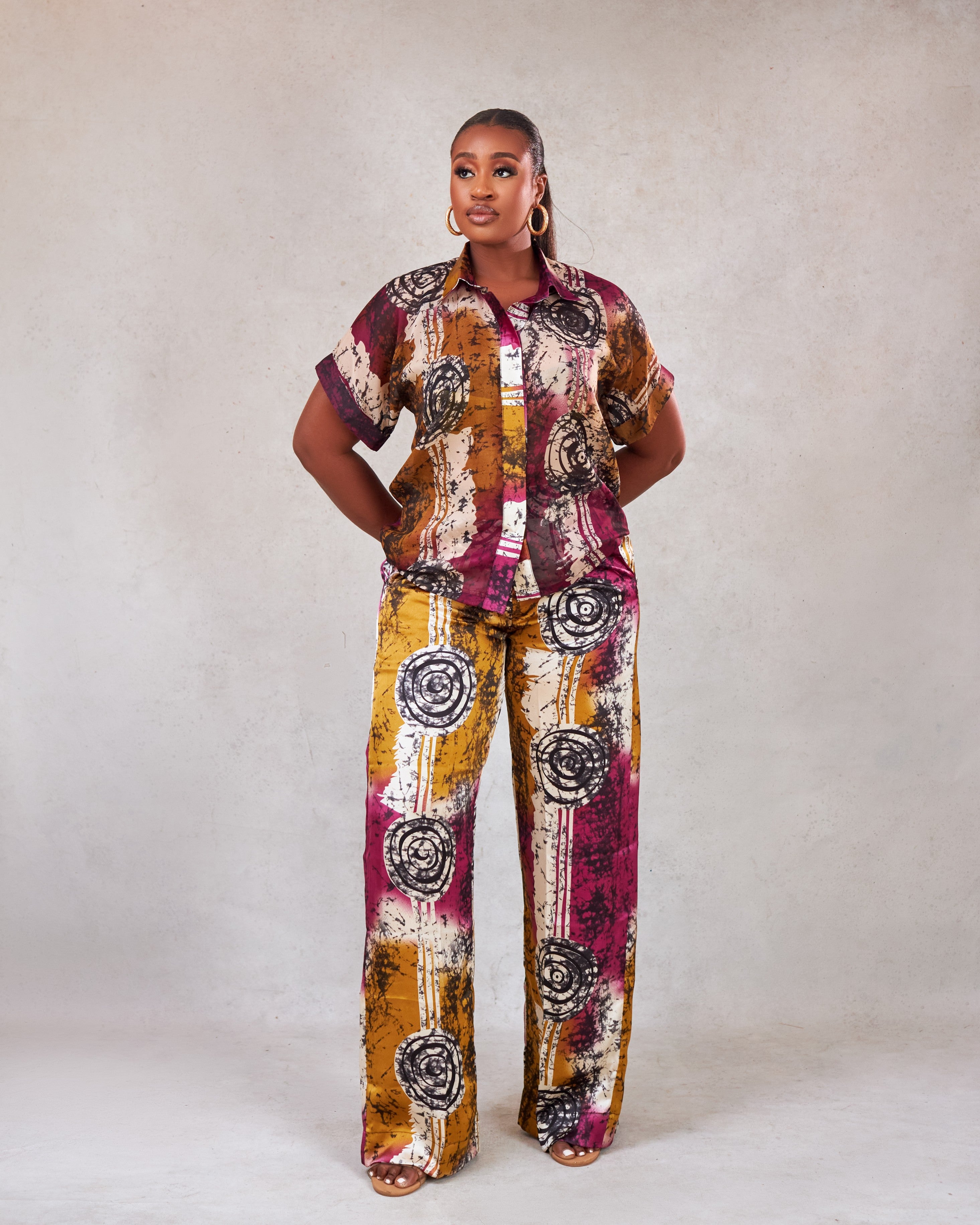 Faiza Trouser Set
