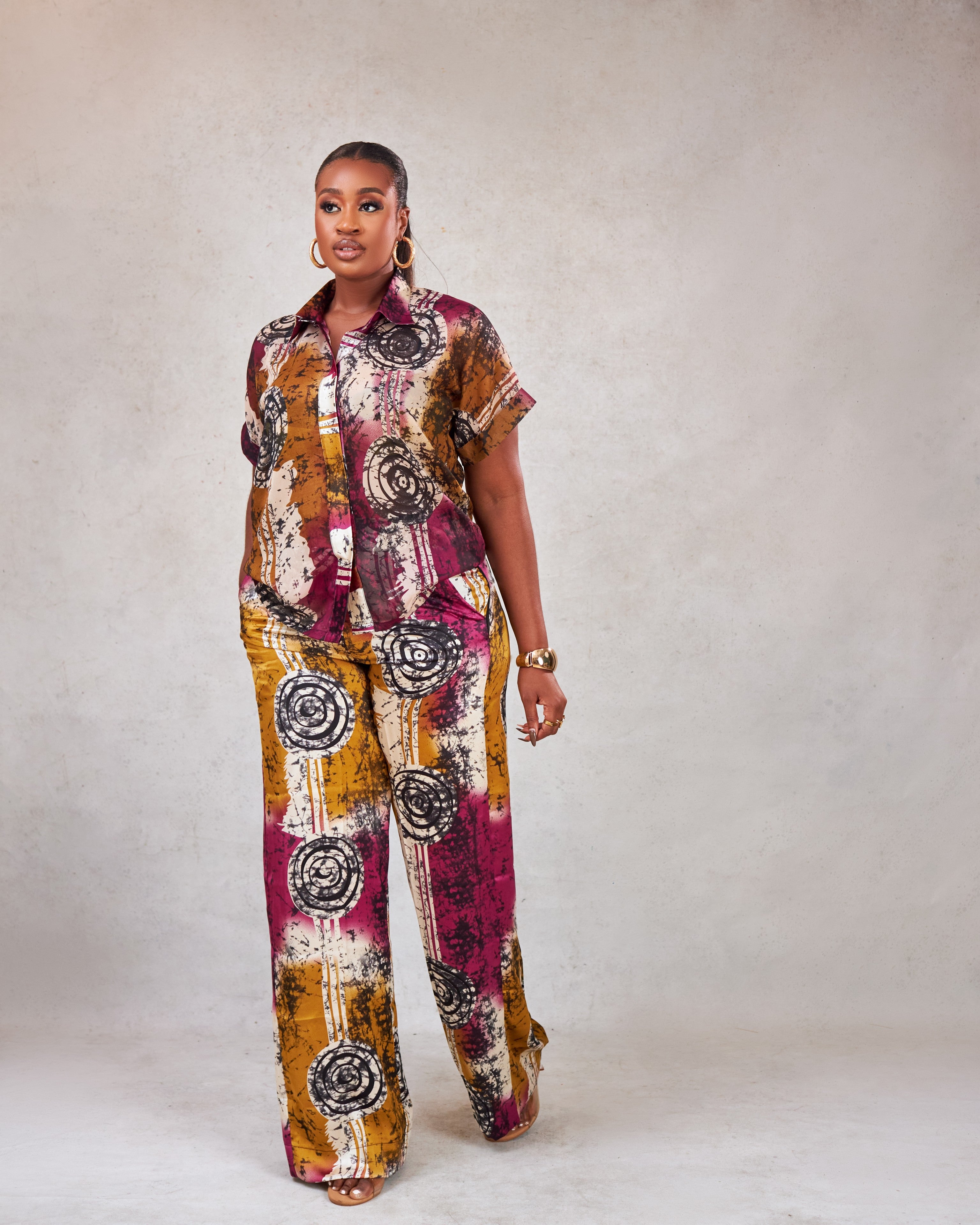 Faiza Trouser Set