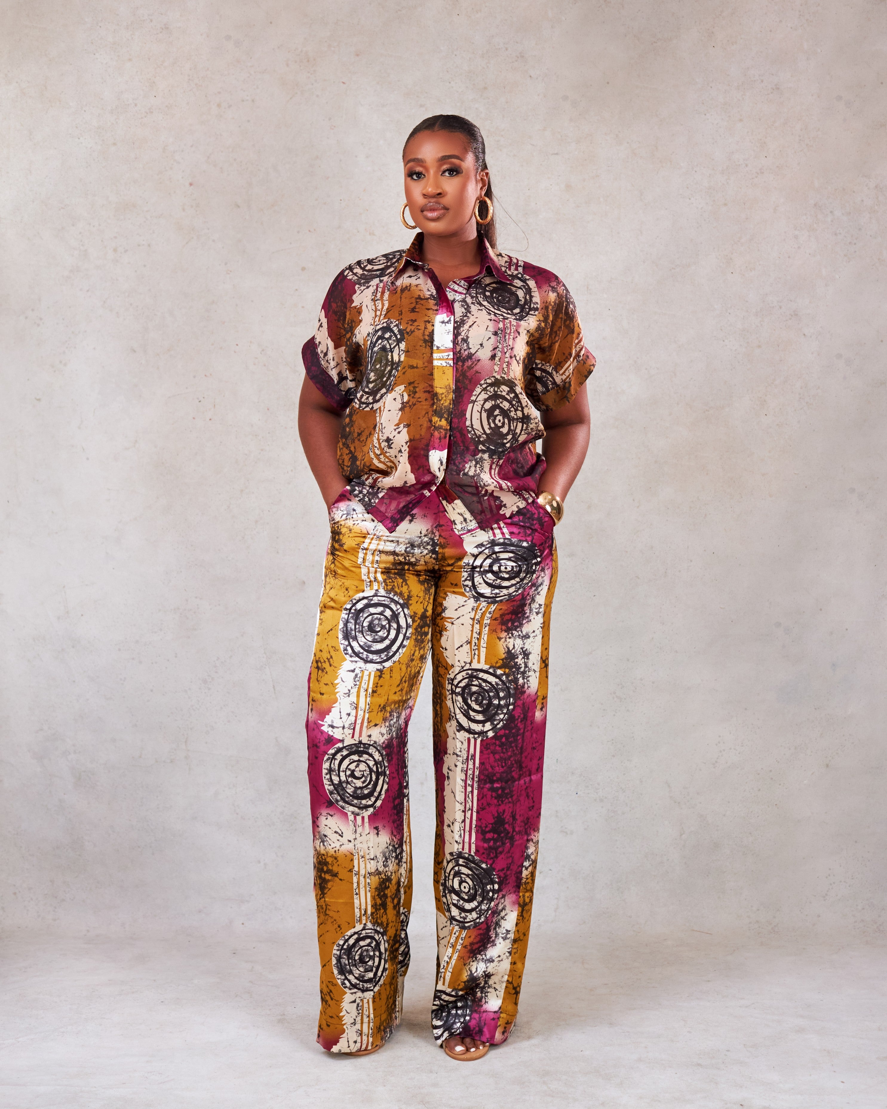 Faiza Trouser Set