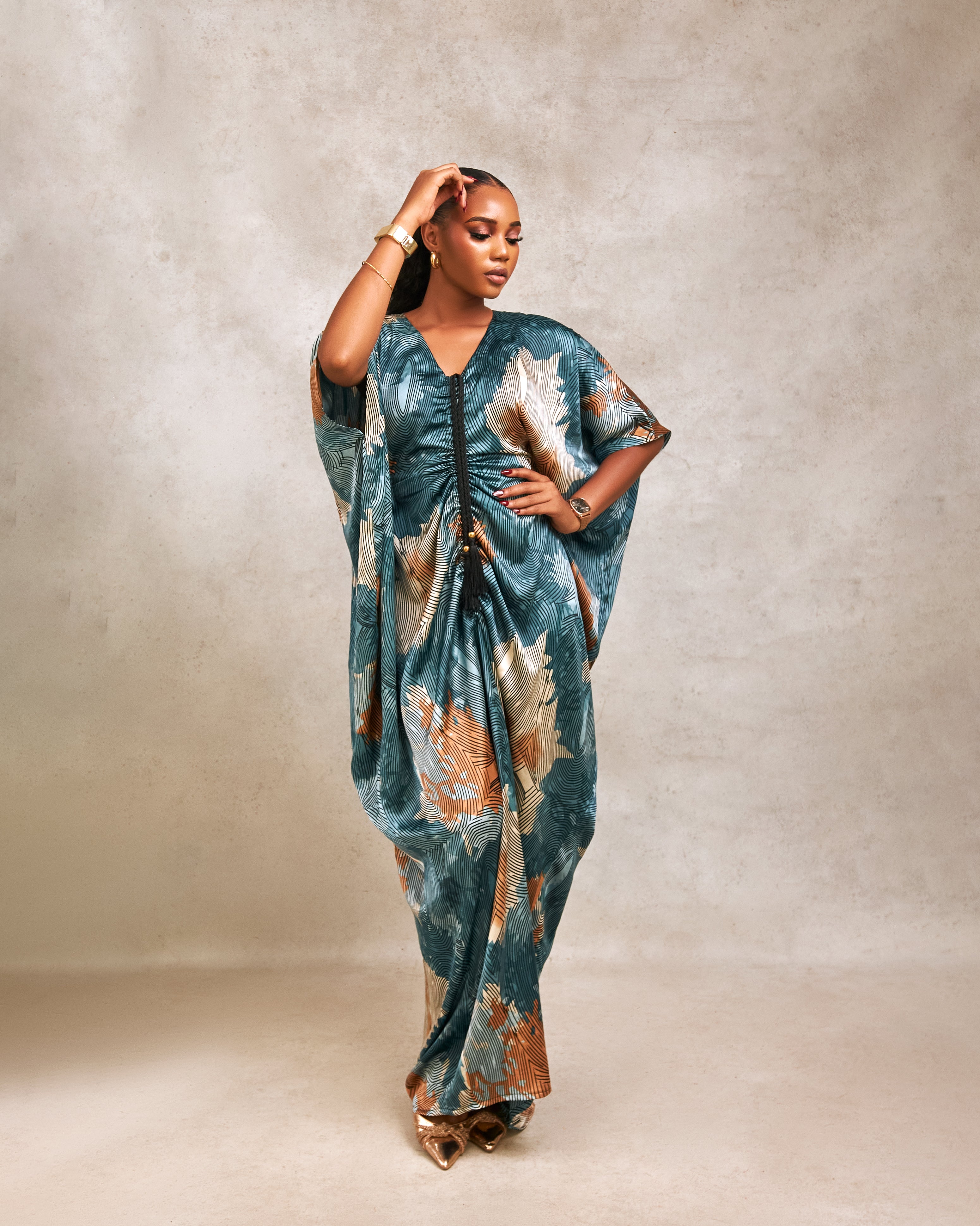 CHELSEA SILK BOUBOU