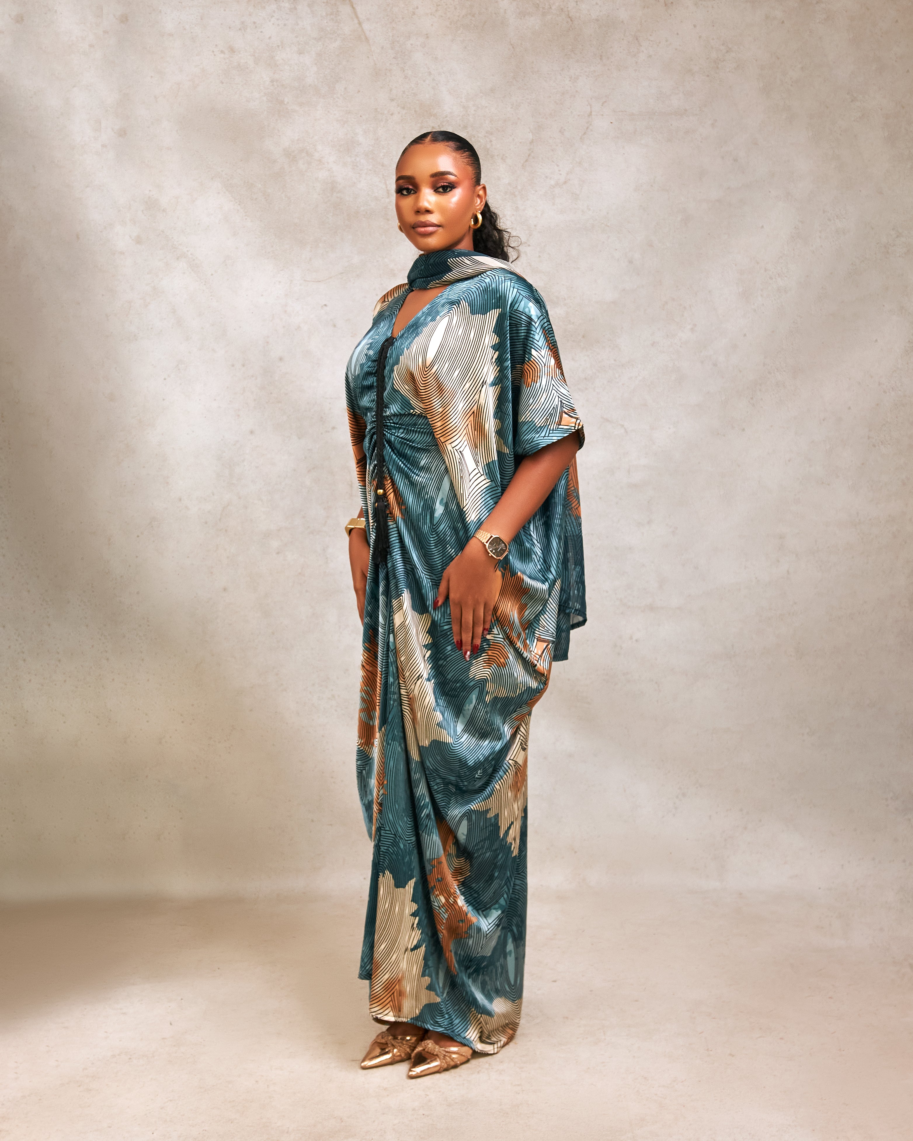 CHELSEA SILK BOUBOU